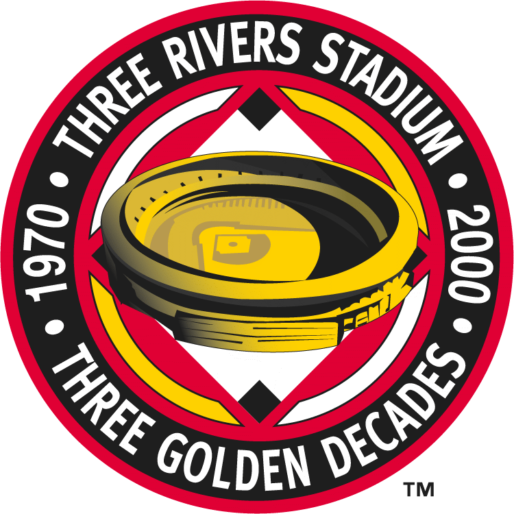 Pittsburgh Pirates 2000 Stadium Logo vinyl decal